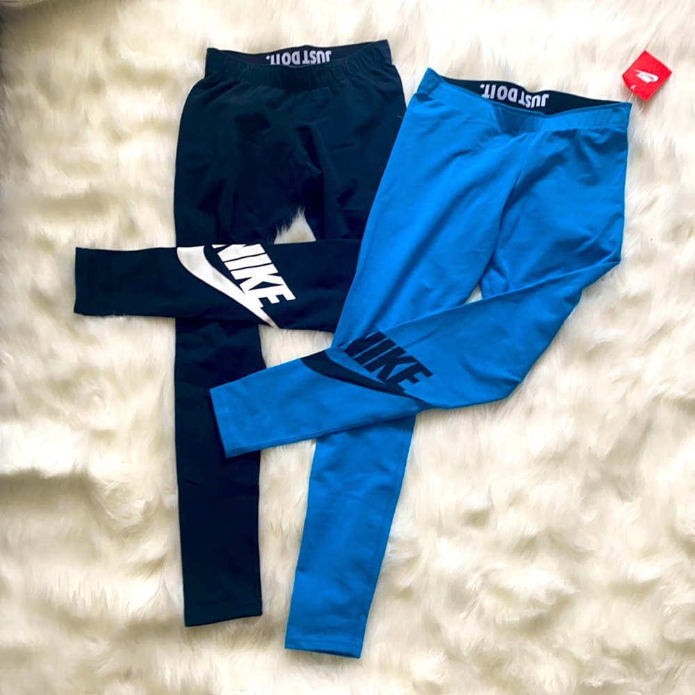 Pair of Nike workout pants NEW blue